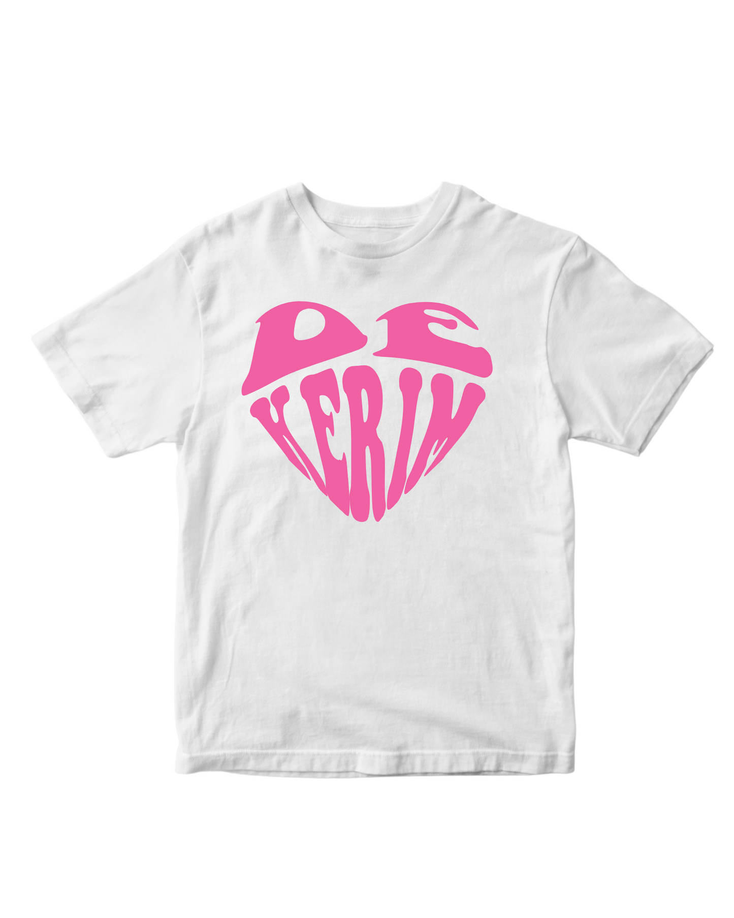 DEKERIM HEART SHIRT WHITE