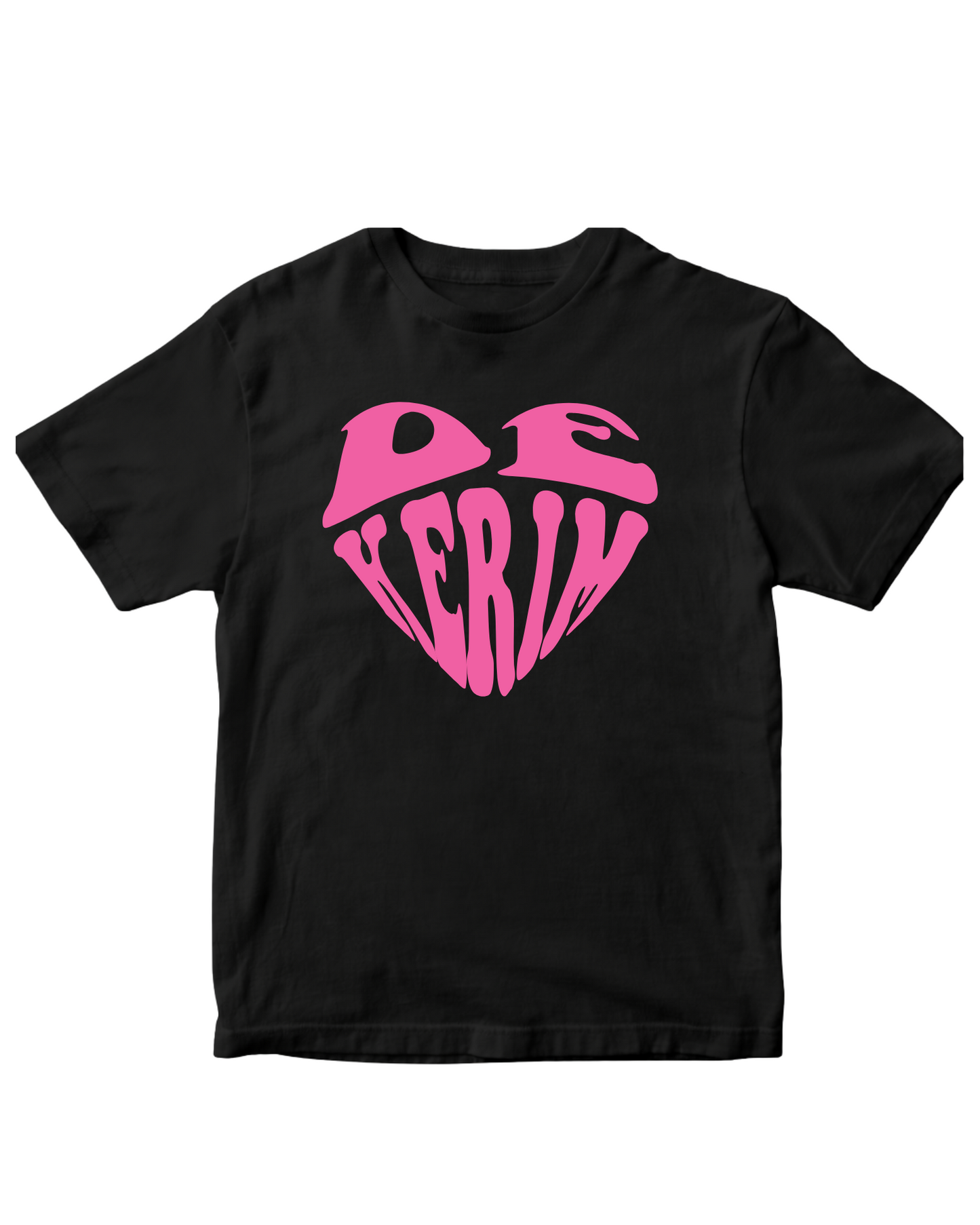 DEKERIM HEART SHIRT BLACK